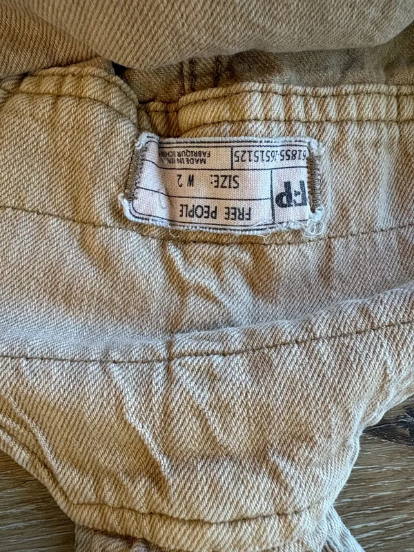Free People Tan Overall Dress - Image 9