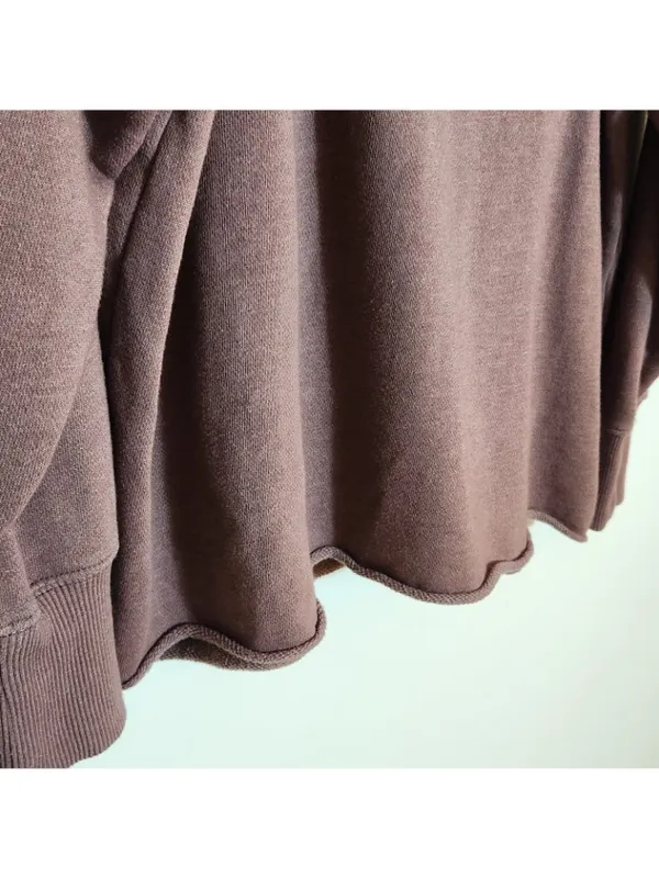 Aerie Dusty Mauve Cowl Neck Pullover Size Small - Image 4