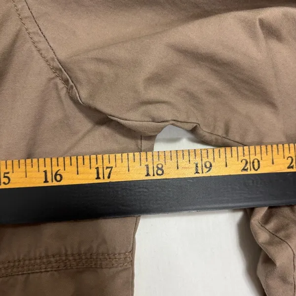 Maurice's Utility Military Jacket Brown/Beige Womens M‎ Lightweight - Image 8