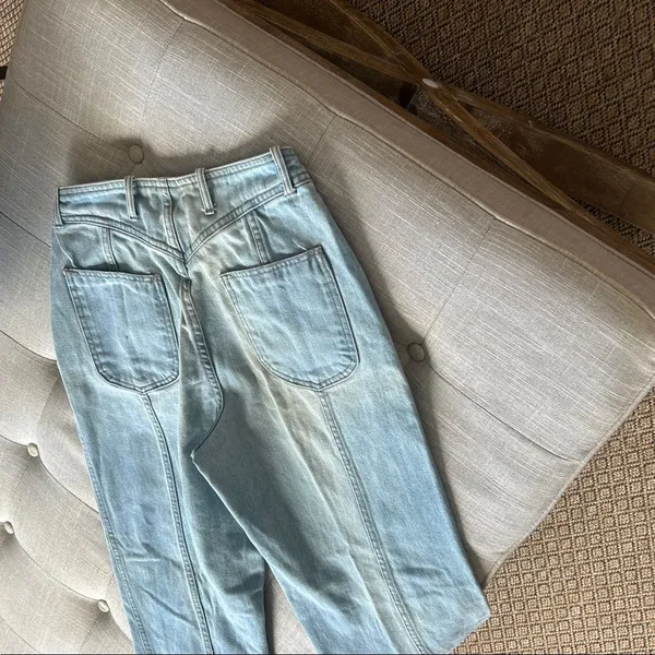 Liz Wear Vintage Barrel-Legged Jeans‎ Size 4 - Image 8