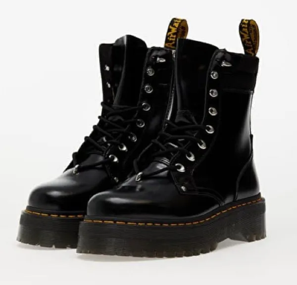 Dr Martens Jadon II Hardware Leather Platform Boots - Image 5