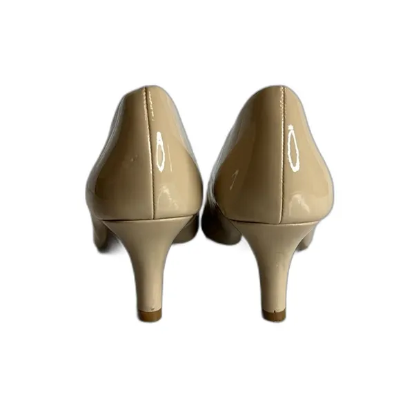 LifeStride Womens Parigi Pumps Beige Faux Leather Kitten Heels 8.5 M - Image 5