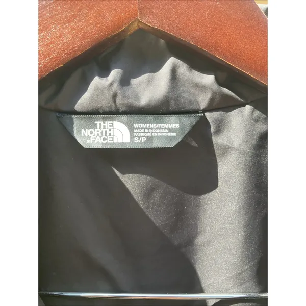 Women's The North Face Quilted‎ Lightweight Puffer Small Black Gold - Image 6