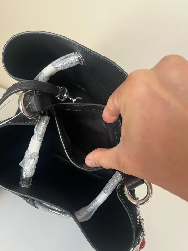 Coach Rowan Bucket Bag With Cherry Charm - Image 12