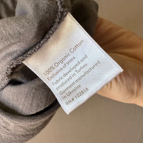 EILEEN FISHER Sleepwear by Garnet Hill Picot-Trim Knit Robe - Image 11