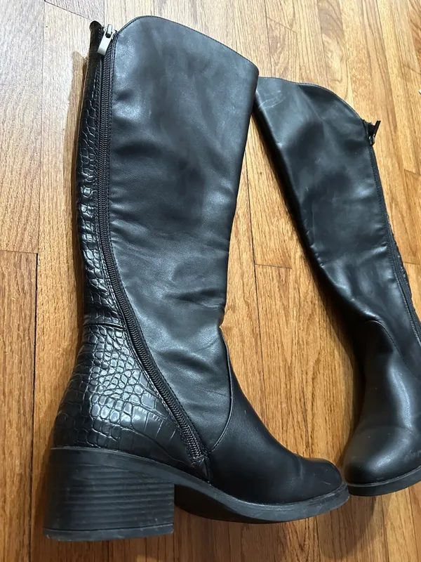 White Mountain Cushaw Women's Tall Shaft Boots in Regular Riding Boots sz 8 - Image 2