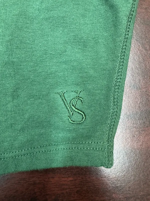 NWT Vintage Victoria’s Secret Green Cropped Tank Tank Size Large - Image 2