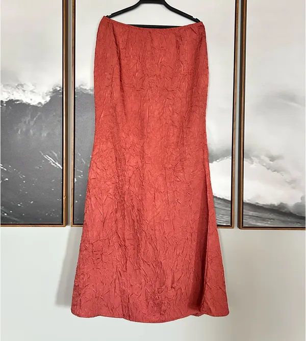 Pretty Little Thing Textured Maxi Skirt  - Image 4