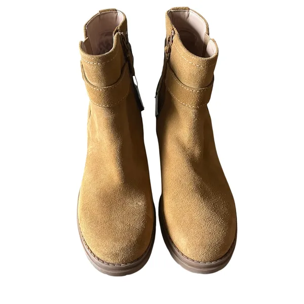 Cole Haan Catherine Ankle Bootie Waterproof Brown Suede Leather Women's 7.5‎ - Image 8
