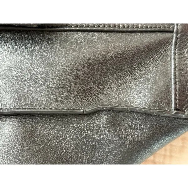 Coach Charlie Tote Bag Large Black Leather Shoulder‎ Handbag Purse - Image 10