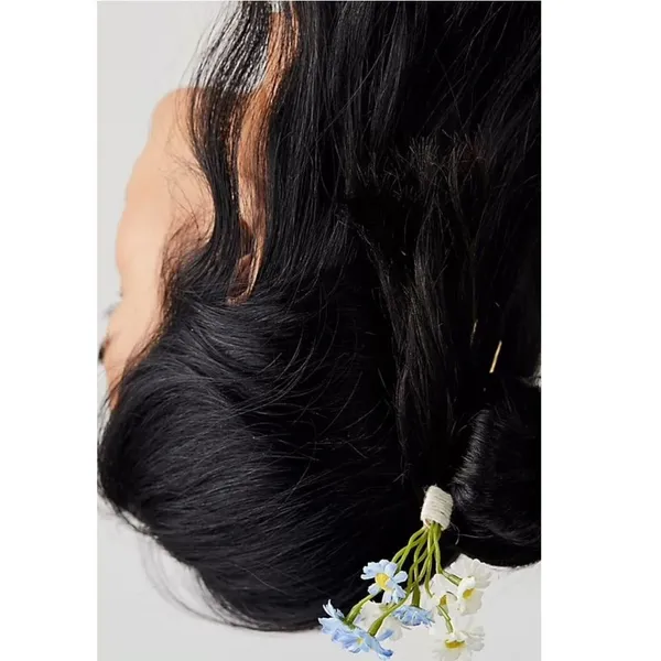 Free People Bohemian Retro 70s Flower Child Take It Eazy Daisy Bouquet Hair Pin - Image 2