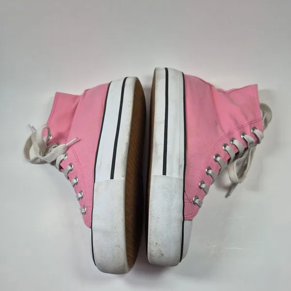 High Top Pink Women Shoes Size 7 Pink Girly College Thrashed - Image 3