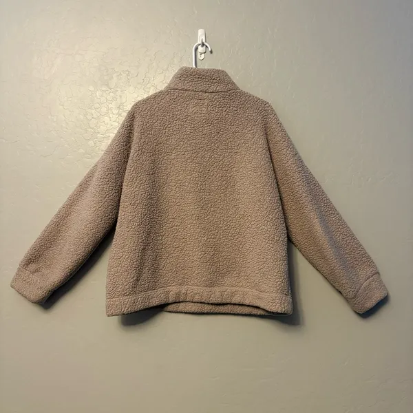 American eagle quarter zip sherpa fleece pullover sweatshirt size medium - Image 13