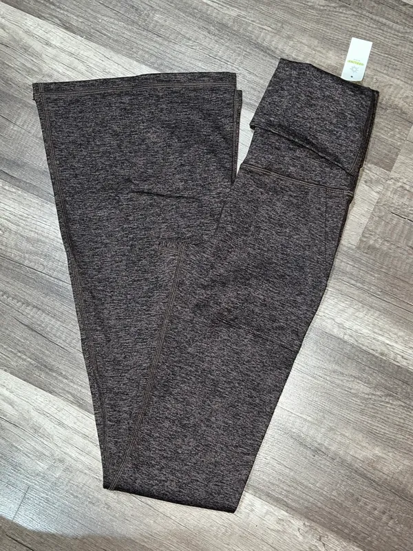 Aerie MEDIUM LONG OFFLINE By The Hugger High Waisted Foldover Flare Legging - Image 6