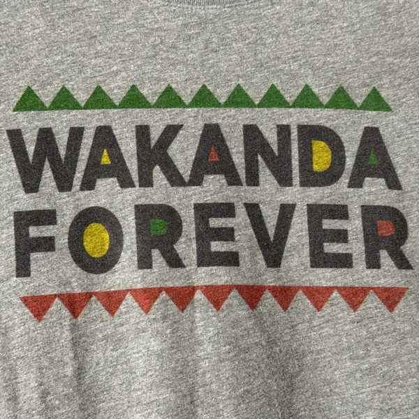 Next Level Apparel Wakanda Forever Graphic Tee - Image 2