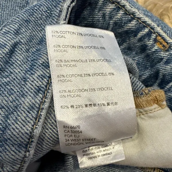 We the free button down jeans size 30 - Image 4