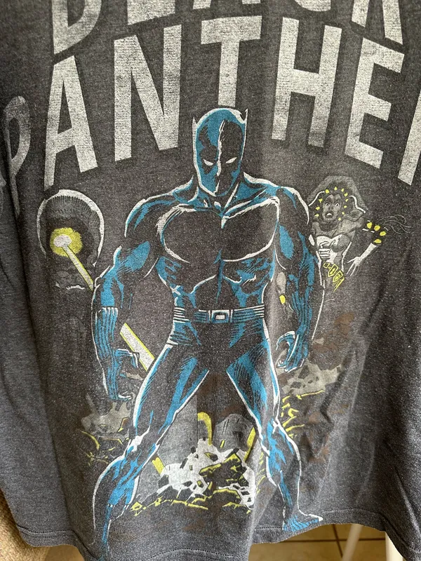 Marvel Black Panther T Shirt - Image 2