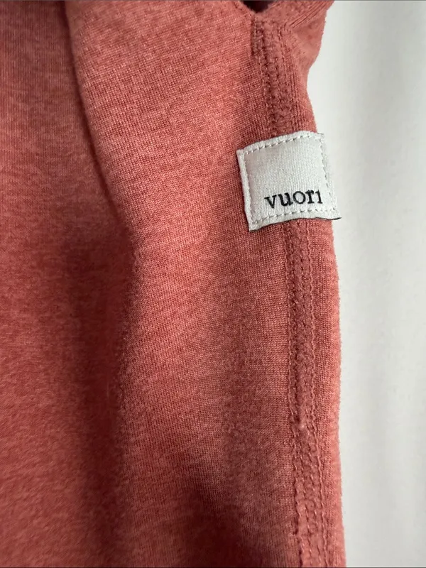 Vuori Performance Jogger Pants Cinnamon Heather Womens Large VW303 Orange Rust - Image 3