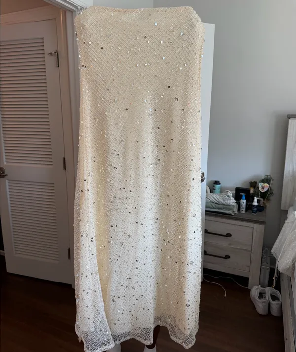 Peppermayo Orelli Shell Sequin Knit Maxi Dress - Image 6
