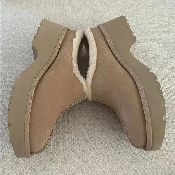 Ugg New Heights Cozy Clog Driftwood Shoes - Women'S 12, Nwot - Image 3