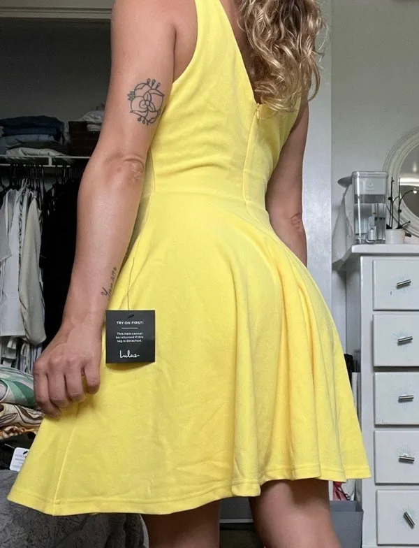 Lulus NWT Skater Dress - Image 3