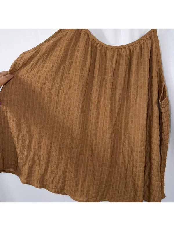 Flowy Textured Swing Tank Top Size: XL - Image 2
