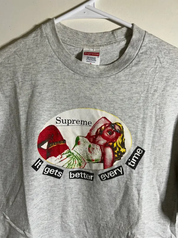 Supreme It Gets Better Every Time T Shirt Men's Sz S - Image 2