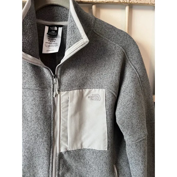 The North Face Women's Front Range Fleece Jacket Heather Gray Size‎ XS Zip Up - Image 6