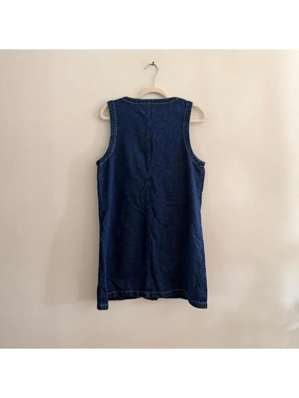 Reformation Tropez Denim Mini Dress - Image 5