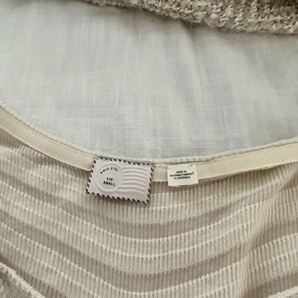 Anthropologie Postmark Sandstripe Duster Cardigan Sleeveless - Image 4