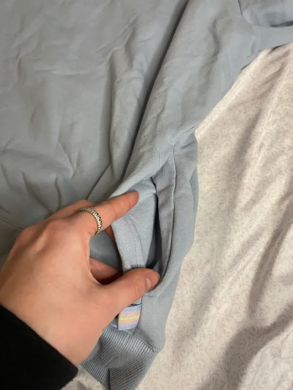 FILA light blue crewneck with pockets - Image 12
