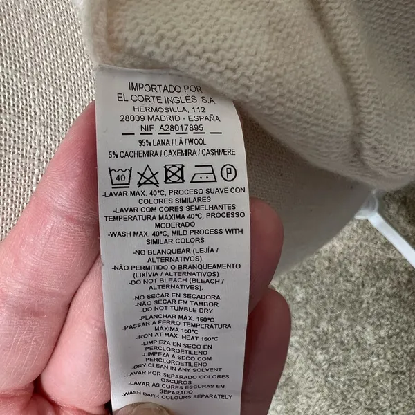 Lloyds wool blend cardigan sweater small - Image 9