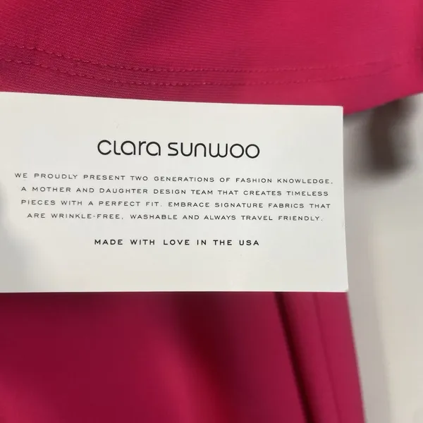 NWT Clara Sun Woo Pink Dress New With Tags Size X-Large Stretch $102 Retail‎ USA - Image 6