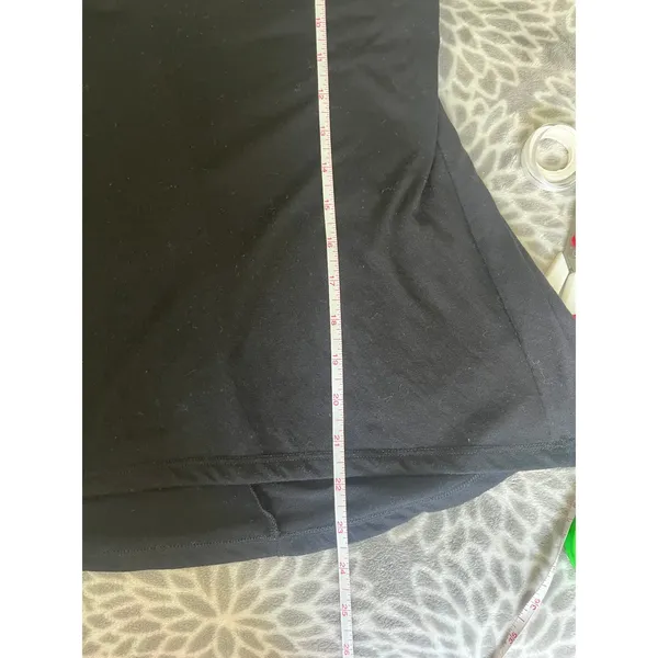 H&M Black Flowy Cut Out Blouse Small Caged‎ Scoop Neck Minimalist Boho Chic Tank - Image 7