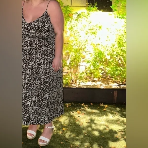 H&M‎ Polka Dot Maxi Dress - Image 2