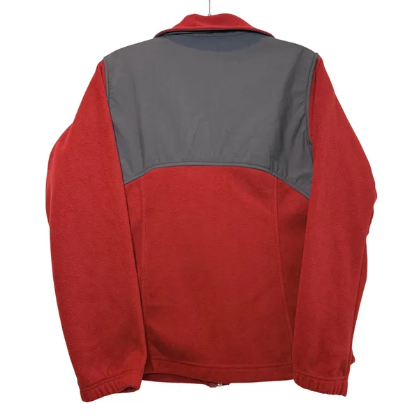 Columbia Alabama Crimson Tide Women‎ S Red Gray Full Zip Fleece Jacket Bama NCAA - Image 4