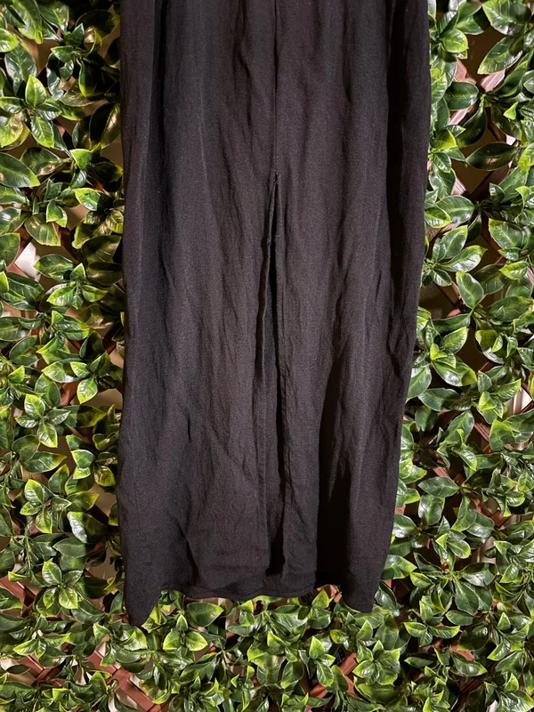 Reformation Black midi Dress Size 0 - Image 8