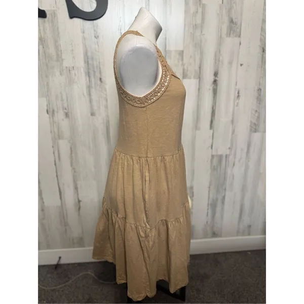 Tan maxi summer dress Tan Size XS - Image 7