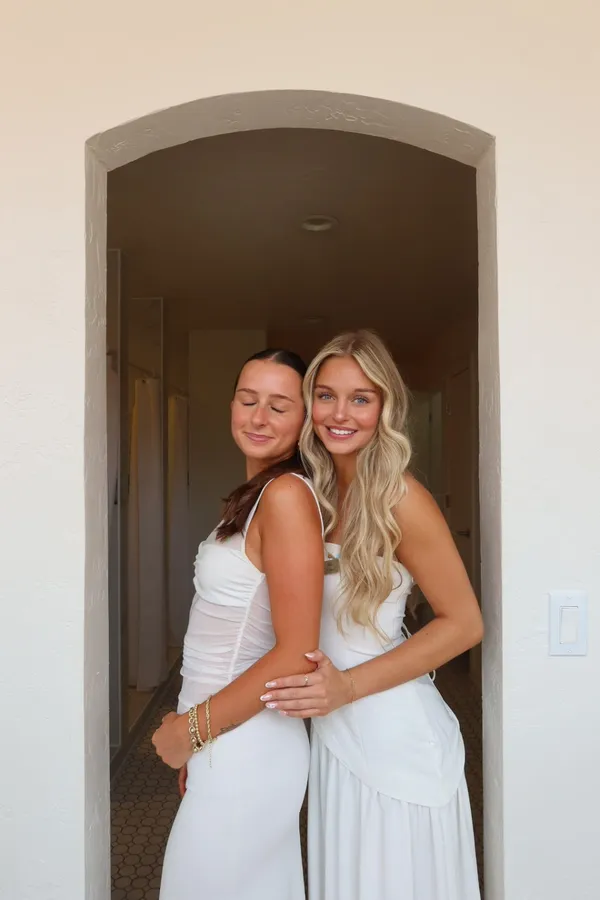Peppermayo White Maxi Dress Eloise High Neck  - Image 3