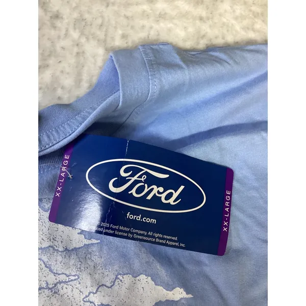 Ford Outer Banks Bronco Graphic T-Shirt Blue XXL New 16478‎ Short Sleeve Cotton. - Image 3