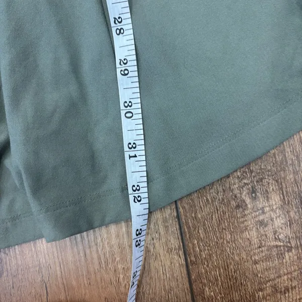 MUDD Army Green Soft Stretchy Flow Sleeveless Comfy Mini Midi Dress Size XS - Image 6