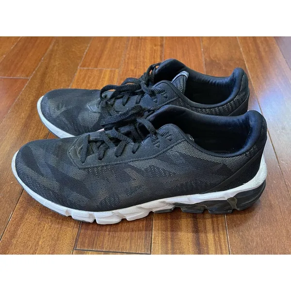 ASICS Gel-Quantum 90 2 1022A210 Sneakers Women's Size 8 Black Rose Gold Accent - Image 2