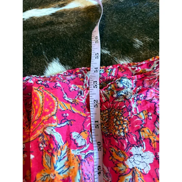 Free‎ People Real Love Print Maxi Dress In Meadow Como Bohemian Size Medium - Image 10
