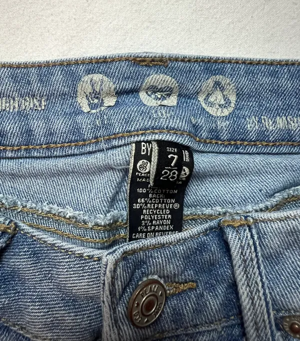 REWASH High Rise Distressed Jeans - Image 5
