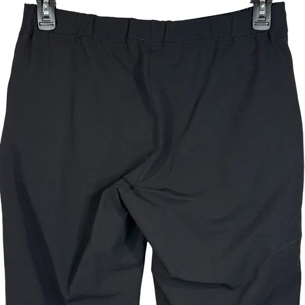 Patagonia Womens Medium Simple Guide Pants Softshell Zip Pockets Pull-On Black - Image 4