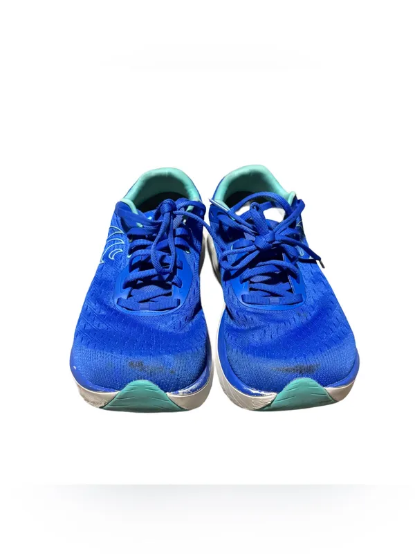 Topo Athletic Women's Atmos Running Shoe Size 10 Blue Aqua Lace Up Workout - Image 5
