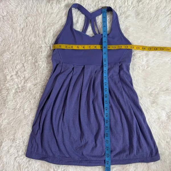 Lululemon Purple Racerback Activewear Tank Top‎ Size 6 - Image 12