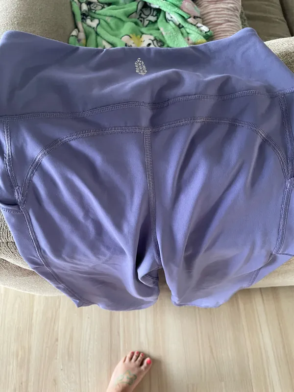 Lilac Free People Leggings - Image 4