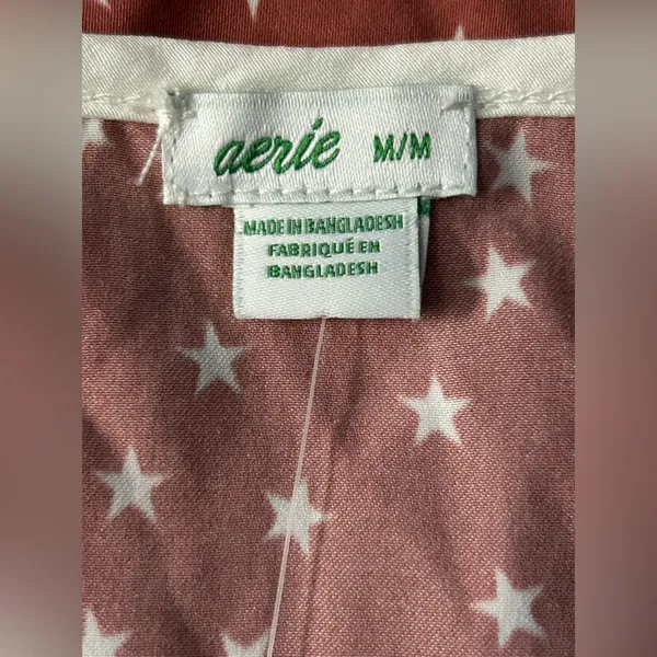 aerie Women’s Rust High Low Star Tank Top Sleeveless Blouse SZ MD NWT - Image 13