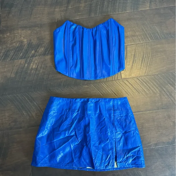 Peppermayo Blue Leather Set - Image 3